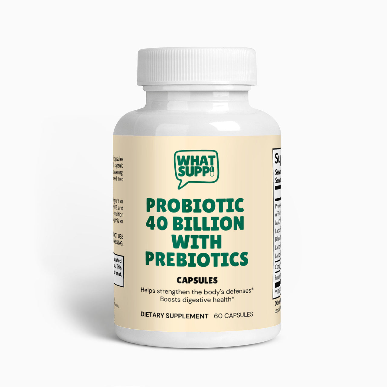 Probiotic 40 Billion with Prebiotics