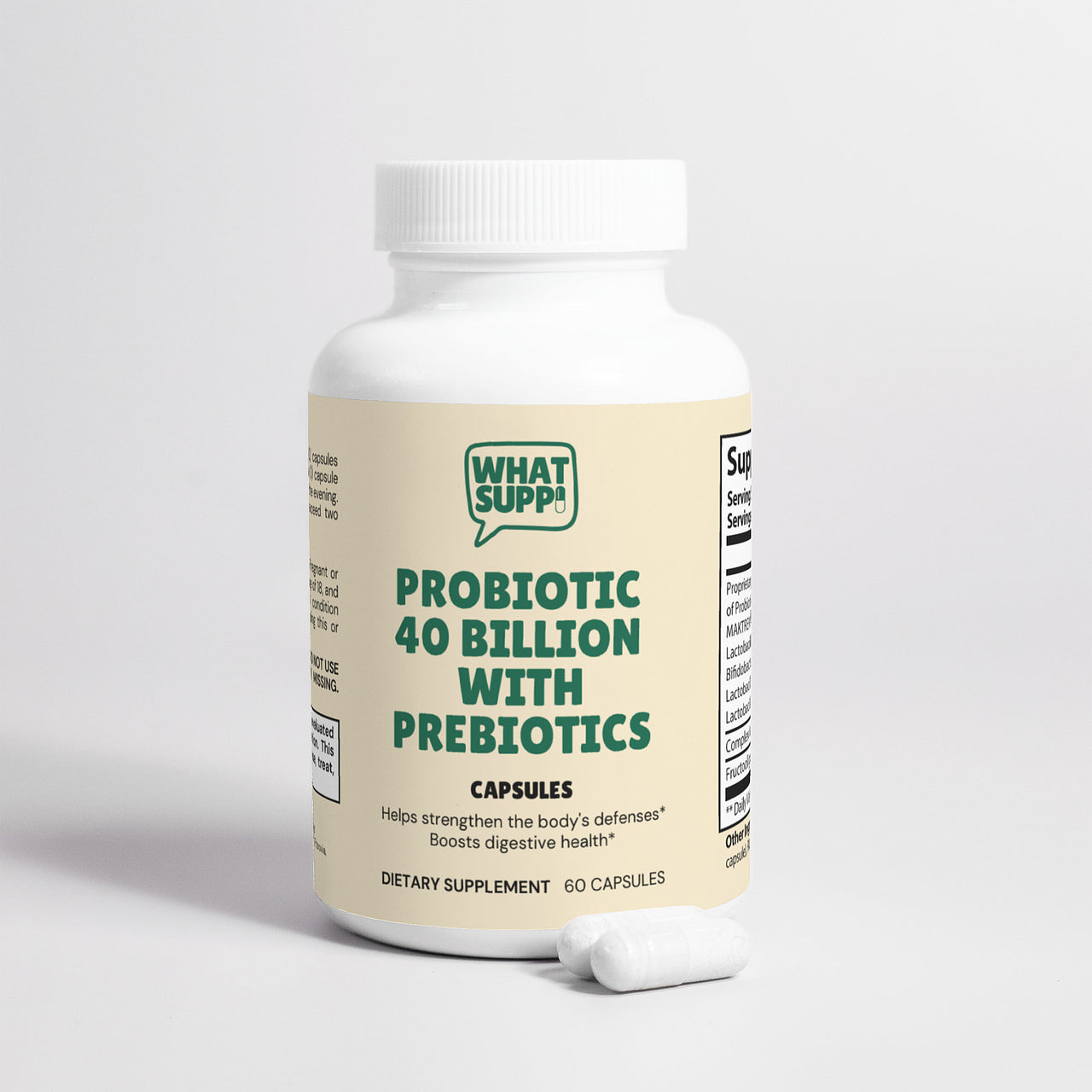 Probiotic 40 Billion with Prebiotics