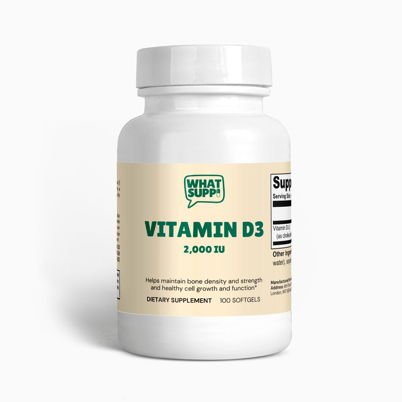 Vitamin D3 2,000 IU