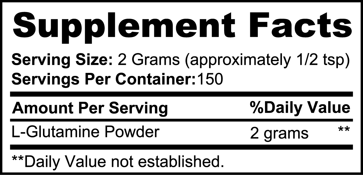 l-glutamine-powder facts