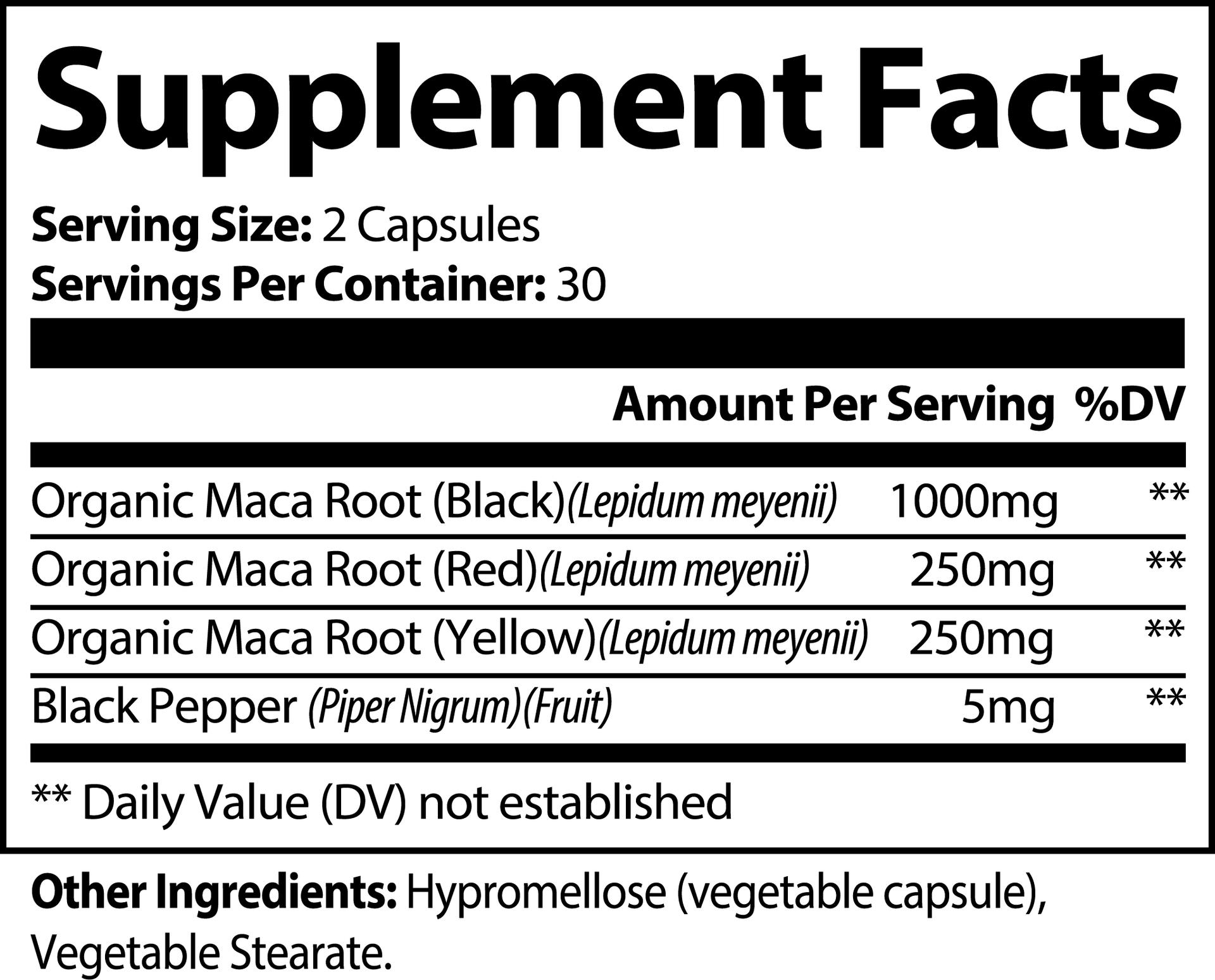 maca-plus facts