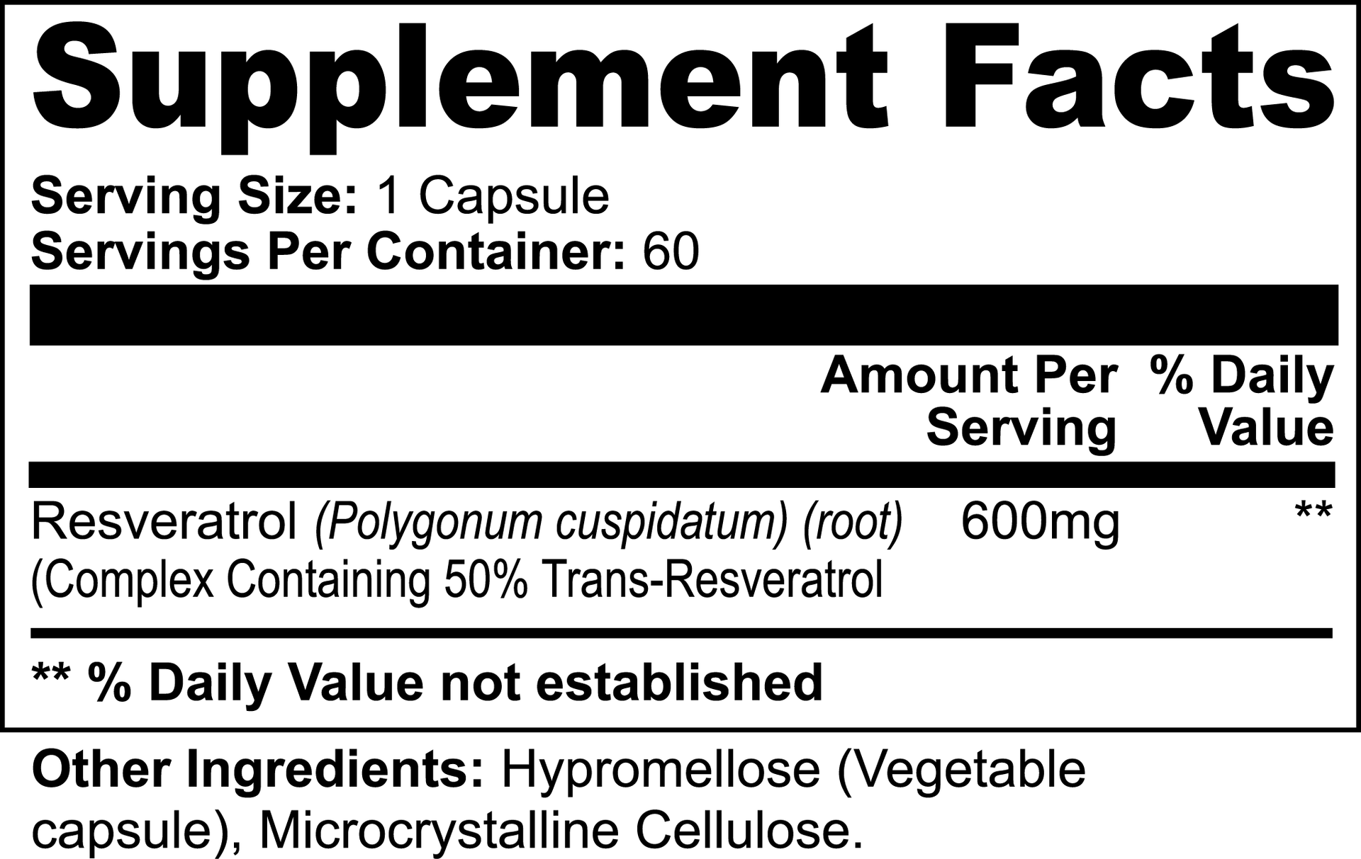 resveratrol-50-600mg facts